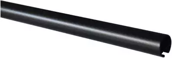 Gardinia Gardinenstange Chicago mit Innenlauf I &Oslash; 20 mm Schwarz - Matt 120 cm