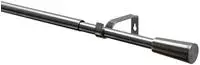 GARDINIA Gardinenstange "Gardinenstangen Set Kos" &Oslash; 19 mm 1 l&auml;ufig-l&auml;ufig mit