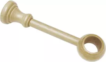 Gardinia Wandtr&auml;ger Lugano geschlossen f&uuml;r &Oslash; 28 mm - Natur (5630)