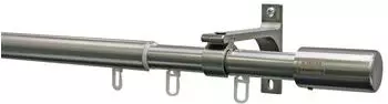 Sch&ouml;ner Wohnen Gardinenstangen-Set Mona mit Innenlauf I &Oslash; 19/22 mm - 110 - 200 cm (38-1280)