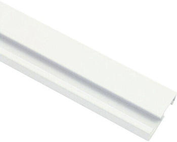 Gardinia Aluminium-Vorhangschiene 1-läufig 250cm weiß