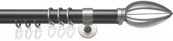 Liedeco Lan Cast 20 mm 2-läufig Fixmaß grau (30384050)