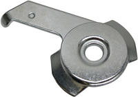 Gardinia Deckentr&auml;ger F&uuml;r 3-l&auml;ufige Fl&auml;chenvorhangschiene, Silber
