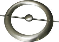 GARDINIA Dekoklammer "Dekoring mit Stab und Magnet" zum Drapieren