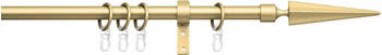 Indeko Parma 16mm 1-läufig goldfarben 120cm