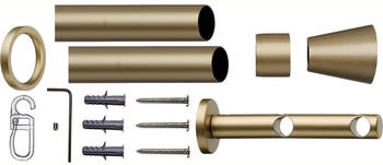 Indeko Granada 12mm 2-läufig goldfarben 160cm