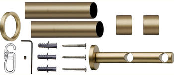 Indeko Andrax 12mm 2-läufig goldfarben 200cm