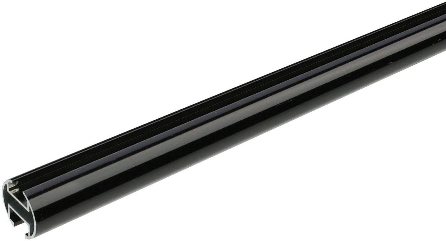 Liedeco Innenlaufgarnitur 20mm Piano Boston 2mm 1-läufig Gardinenstange  Komplett schwarz 200cm Test TOP Angebote ab 75,05 € (April 2023)