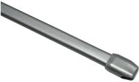 Vitragestange Flach, &Oslash; 11 Mm, Ausziehbar 40 - 65 Cm, Silber-matt Vitragestangen -