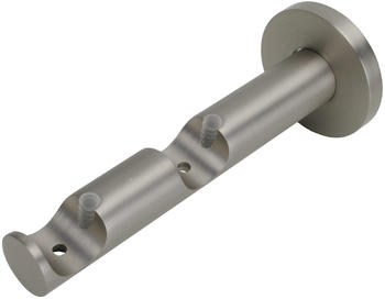 Liedeco Träger Gardinenstangen 12,5 cm für 20 mm (108247)