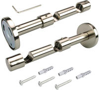 Liedeco Doppeltr&auml;ger f&uuml;r Gardinenstangen &Oslash; 16 mm