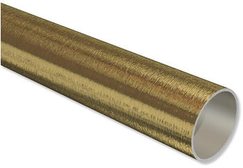 Interdeco Vorhangstangen Rohr Messing Antik (Metallstange) in 16mm 160cm (1115901-1695)
