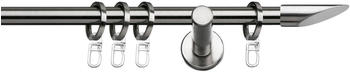 Indeko Marbella 12mm 1-läufig silberfarben 120cm