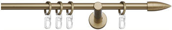 Indeko Menorca 12mm 1-läufig goldfarben 120cm