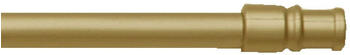Bestlivings Gardinenstange (75-125cm) Gold - Messing Matt