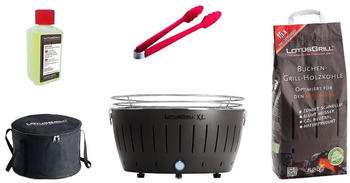 LotusGrill XL Starter-Set G435 5-teilig anthrazit