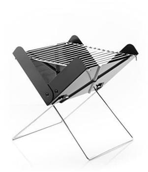 InnovaGoods Mini Folding Portable Barbecue for Charcoal Foldecue