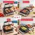 Tefal OptiGrill 4in1 Kontaktgrill (GC776D10)