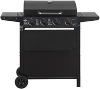 El Fuego Gasgrill "San Jose 4 Brenner" mit gusseisernem Grillrost