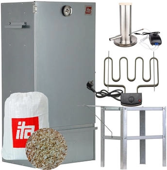 ita 7005 Premium Räucherschrank + Heizung + Rauchgenerator + Tisch ita 7005 Premium Räucherschrank + Heizung + Rauchgenerator + Tisch