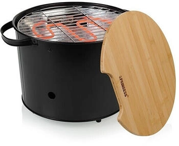 Princess Hybrid charcoal and electric barbecue 1400 W