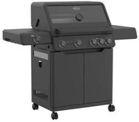 R&ouml;sle Gasgrill Schwarz Allflame Hero 4