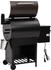 vidaXL Pelletgrill mit Schornstein Schwarz 104 cm Eisen