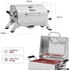 Royal Gourmet Tisch-Gasgrill Edelstahl GT2001S-G 3 kW