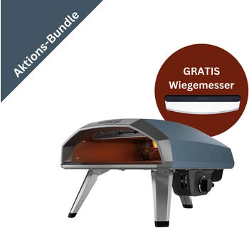 Ooni Koda 2 Schieferblau + Wiegemesser