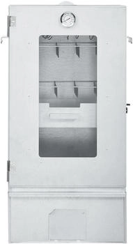 vidaXL R&auml;ucherofen mit Tisch Verzinkter Stahl (3187616)