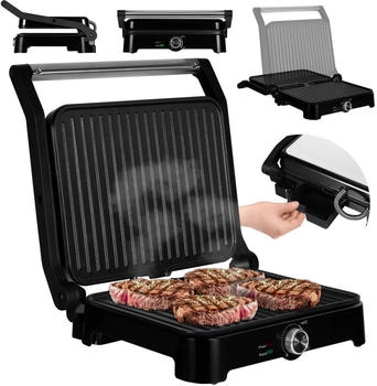 ZEEGMA Electric grill Chef Base 2000 W with 180° opening