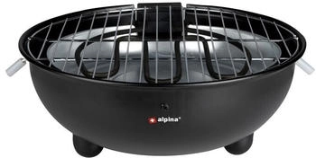 Alpina Electric tabletop barbecue with water tray