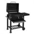 Woltu Adjustable charcoal barbecue with wheels and 2 grills