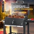 Kesser XL charcoal BBQ with cover and thermometer