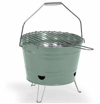 LIVOO DOC327V portable green grill Ø27 cm foldable