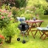 Relaxdays Charcoal BBQ with round grill 44 cm
