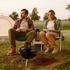 Relaxdays Round portable BBQ Ø37 cm with lid