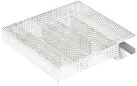 vidaXL Kaltrauchgenerator 5-Kammer 21 cm Edelstahl