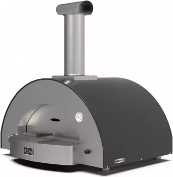 Alfa Forni Classico 4 Pizze Gas Pizzaofen Schiefer Grau (FXCL-4P-GGRA-DE)