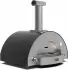 Alfa Forni Classico 4 Pizze Gas Pizzaofen Schiefer Grau (FXCL-4P-GGRA-DE)