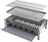 ChattenGlut Professional Gastrobräter 5-flammig Tischgerät 22,5kW und Edelstahlrost - silber 67590579