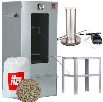 ita Räucherofen 7002 +Premium Räucherschrank aus Edelstahl