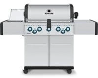Broil King Gasgrill S 590 IR edelstahl mit Infrarot-Seitenbrenner und Heckbrenner