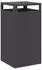 vidaXL Pozzetto nero 50 x 50 x 100 cm Edelstahl