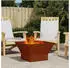 vidaXL Feuerstelle Feuerstelle Braun 60 x 60 x 35 cm ( - )