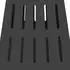 vidaXL Feuerstelle Feuerstelle Schwarz 50 x 50 x 70 cm Stahl (1-St)