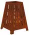 vidaXL Round brown fire pit 50 x 50 x 70 cm