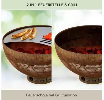 Blumfeldt Savage Ø 60,5 cm – Kompakte Abmessungen für flexible Aufstellorte