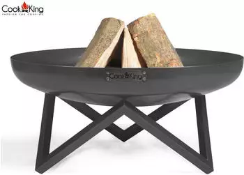 Cook King Feuerschale SANTIAGO 70cm Schwarz