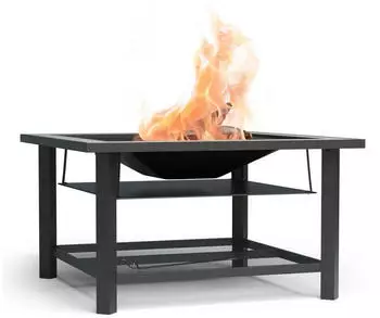 Blumfeldt Merano Feuerstelle – Blumfeldt Merano Feuerstelle vereint Lagerfeuer-Atmosphäre mit Grillfunktion